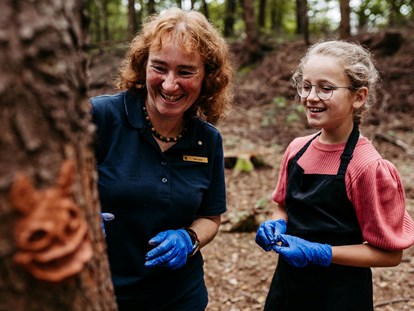 Familienhotel - Kinderwagenverleih - Deutschland - Kinderbetreuung in der Natur mit speziell entwickeltem Waldprogramm - Familotel Landhaus Averbeck