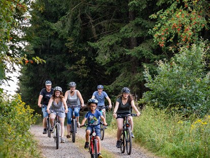 Familienhotel - Eslohe - Fahrradtour - ob alleine oder mit der ganzen Familie, mit dem Fahrrad lässt sich die Gegend super erkunden - Familotel Ottonenhof - Die Ferienhofanlage im Sauerland