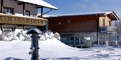 Familienhotel - Streichelzoo - Deutschland - Simmerl im Winter - Kinderhotel Simmerl