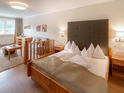 Familienhotel - Pools: Innenpool - Oberösterreich - Wellness Residenz Suite 70m² - Dilly - Das Nationalpark Resort