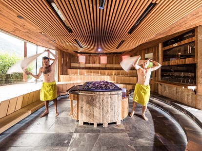 Familienhotel - Sauna - Südtirol - Saunawelt - Quellenhof Luxury Resort Passeier