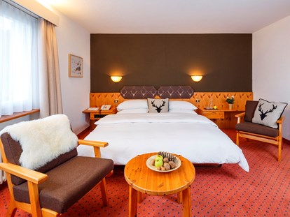 Familienhotel - Golf - Schweiz - Doppelzimmer - Hotel Sport Klosters