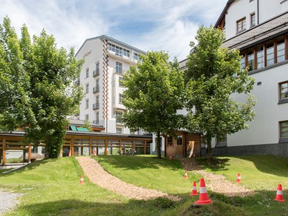 Familienhotel - Wellnessbereich - Schweiz - Like a Bike Parcours - Hotel Schweizerhof