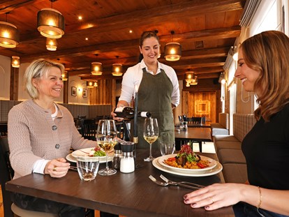 Familienhotel - Maierhöfen (Landkreis Lindau) - Familienfreundliches Restaurant - MONDI Resort Oberstaufen