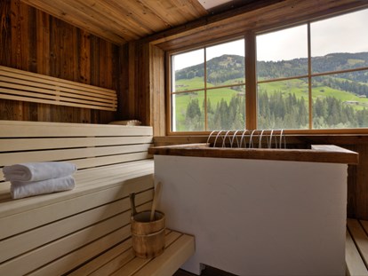 Familienhotel - Garten - Tirol - Bio Sauna - Galtenberg Family & Wellness Resort