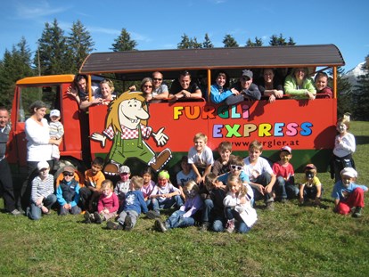 Familienhotel - Garten - Tirol - Furgli Express - Furgli Hotels