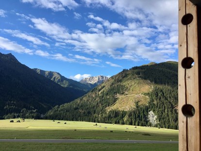 Familienhotel - Ponyreiten - Tirol - Aussicht vom Restaurantbereich - Almfamilyhotel Scherer****s - Familotel Osttirol
