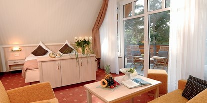 Familienhotel - Wesenberg (Mecklenburgische Seenplatte) - Familien - 2 - Raum - Apartment mit Balkon - Aparthotel Am See