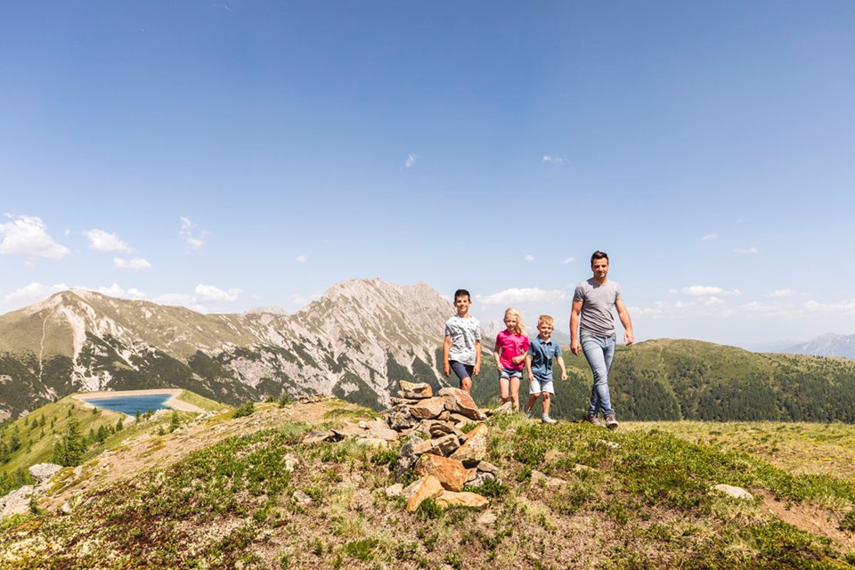 Familienwanderung in der Osttiroler Bergwelt
