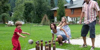 Familienhotel - Kinderwagenverleih - Döbriach - Auf der Spielwiese Hotel Eschenhof - Ortners Eschenhof - Alpine Slowness
