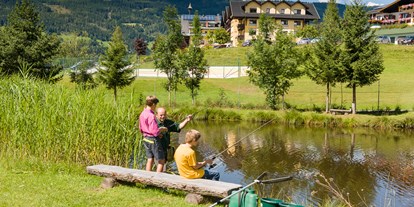 Familienhotel - Schwimmkurse im Hotel - Österreich - Teich - Die Seitenalm