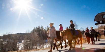 Familienhotel - Ausritte mit Pferden - Österreich - Ponyreiten - Familienhotel & Reiterparadies Der Ponyhof