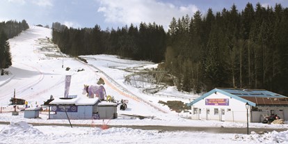 Familienhotel - Spielplatz - Großarl - Allwetter-Rodelbahn "Lucky Flitzer" und Rodelalm auch im Winter geöffnet. - Schlosshotel Lacknerhof****S Flachau