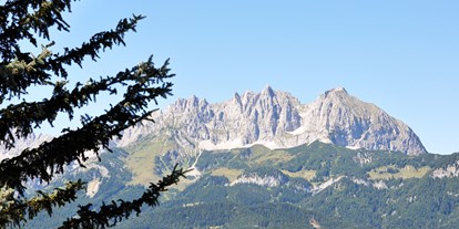 Familienhotel - Verpflegung: Frühstück - Tirol - Ausblick Wilder Kaiser - Kaiserhotel Kitzbühler Alpen