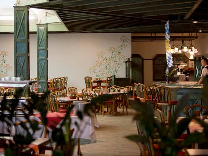 Familienhotel - Umgebungsschwerpunkt: am Land - Mittelberg (Mittelberg) - Restaurant im Ferienclub - Ferienclub Maierhöfen