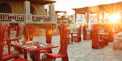 Familienhotel - Kinderwagenverleih - Agios Nikolaos - Das Blue Monkey - ein asiatisches Restaurant - Hotel Amirandes