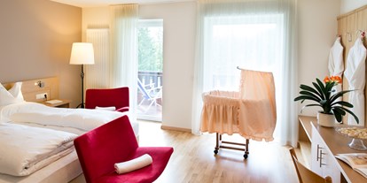 Familienhotel - Ladestation Elektroauto - Naturns - Doppelzimmer Puflatsch - Hotel Bad Ratzes