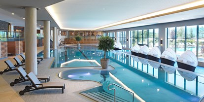 Familienhotel - Pools: Innenpool - Fiss - Interalpen-Hotel Tyrol