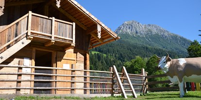 Familienhotel - Verpflegung: Halbpension - Dienten am Hochkönig - Hütte für unsere Tiere - Hotel Guggenberger