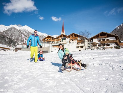 Familienhotel - Skilift - Trentino-Südtirol - Saunabereich - Familienhotel Huber