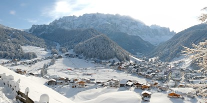 Familienhotel - Garten - Südtirol - Gröden im Winter - Family Hotel Biancaneve