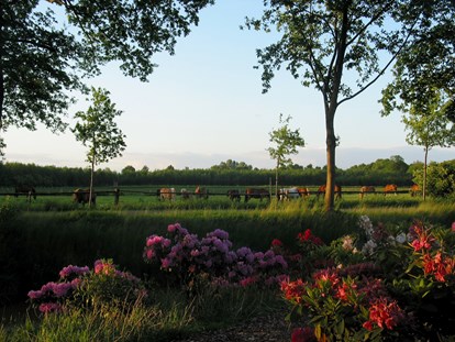 Familienhotel - Garten - Rhododendronpark - Gut Landegge Familotel Emsland