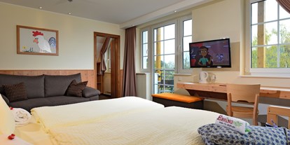 Familienhotel - ausschließlich Familien im Hotel - Neue, moderne, freundliche Familienzimmer! - Familienhotel Ebbinghof