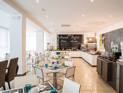 Familienhotel - Umgebungsschwerpunkt: Meer - Italien - Restaurant - Mokambo Shore Hotel