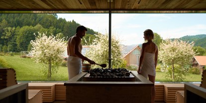 Familienhotel - ausschließlich Familien im Hotel - Event-Sauna mit Panorama-Aussicht - Familotel Schreinerhof
