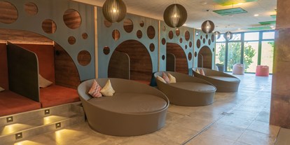 Familienhotel - Suiten mit extra Kinderzimmer - Bayern - In den neuen Ruhekokoons einfach entspannen - Familotel Landhaus zur Ohe