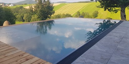 Familienhotel - Kinderbecken - Ostbayern - Neuer Outdoor-Pool - Familotel Landhaus zur Ohe