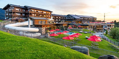 Familienhotel - Umgebungsschwerpunkt: Berg - Deutschland - Alleinlage auf 1.200m Höhe im familienfreundlichen Wandergebiet - Familotel Allgäuer Berghof