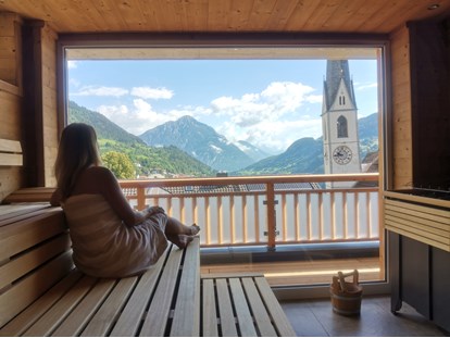 Familienhotel - Umgebungsschwerpunkt: Berg - Tiroler Oberland - Saunalandschaft im Kinderhotel Stefan - Kinderhotel STEFAN****