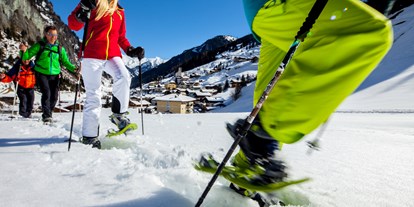 Familienhotel - Umgebungsschwerpunkt: Berg - Schneeschuhwandern im Grossarltal im Salzburger Land - Familienhotel Oberkarteis