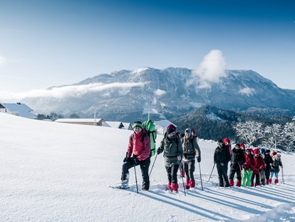 Familienhotel - Umgebungsschwerpunkt: Berg - Oberösterreich - Schneeschuhwandern - Dilly - Das Nationalpark Resort