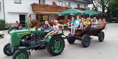 Familienhotel - Streichelzoo - Altenmarkt im Pongau - Traktor - Hotel Pension Pürcherhof