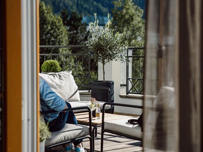 Familienhotel - Pools: Infinity Pool - Gosau - Alpina Alpendorf