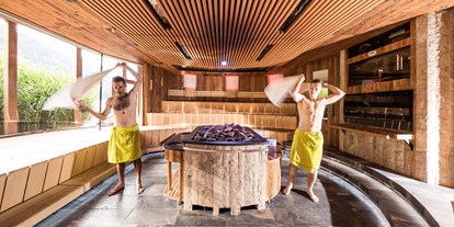 Familienhotel - Babysitterservice - Naturns bei Meran - Saunawelt - Quellenhof Luxury Resort Passeier