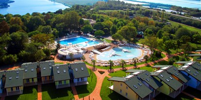 Familienhotel - Garten - Italien - Residenz Oasi und Poolbereich - Club Village & Hotel Spiaggia Romea