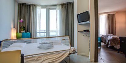 Familienhotel - Suiten mit extra Kinderzimmer - Torre Pedrera di Rimini - Zweiraumsuite von 35 Q.M. - Blu Suite Hotel
