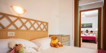 Familienhotel - Umgebungsschwerpunkt: Meer - Familienzimmer Ginestra: Meerblick und 2 Räume  - Hotel Doge