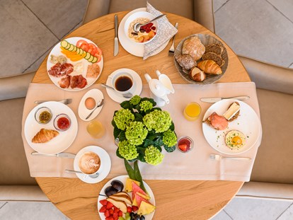 Familienhotel - Verpflegung: Frühstück - Naturns bei Meran - DAS GRAFENSTEIN Familienresidence & Suiten