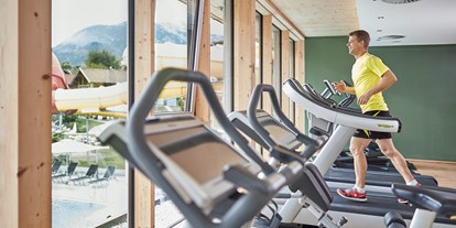 Familienhotel - Ausritte mit Pferden - Tiroler Unterland - Fitnessraum - Familienresort Buchau