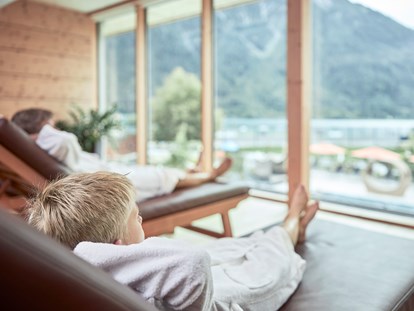 Familienhotel - ausschließlich Familien im Hotel - Tirol - Ruheraum - Familienresort Buchau