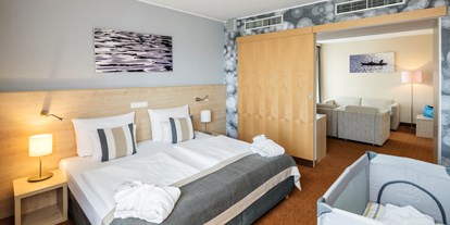 Familienhotel - Suiten mit extra Kinderzimmer - Tschechien - Aquapalace Hotel Prag- King Suite - Aquapalace Hotel Prag