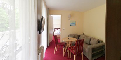 Familienhotel - Umgebungsschwerpunkt: Strand - Deutschland - Unsere Familienzimmer - Einige lassen sich durch eine Verbindungstür zusammenlegen. - Familien- & Gesundheitshotel Villa Sano