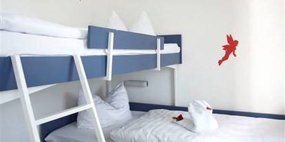 Familienhotel - Preisniveau: günstig - Niedersachsen - Kinderschlafzimmer Apartment Typ B - Panoramic Hotel - Ihr Familien-Apartmenthotel