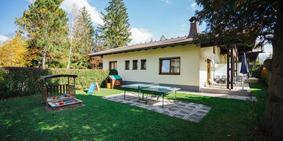 Familienhotel - Umgebungsschwerpunkt: Berg - Keutschach - Seebungalows Karglhof - Ferienwohnungen und Seebungalows am Faaker See - Karglhof OG