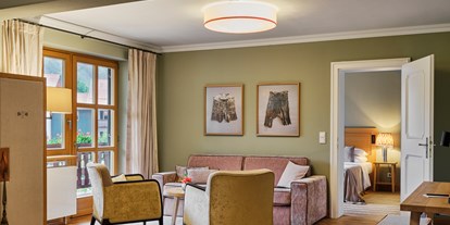 Familienhotel - Pools: Außenpool beheizt - Bayern - Grand Suite - Hotel Bachmair Weissach
