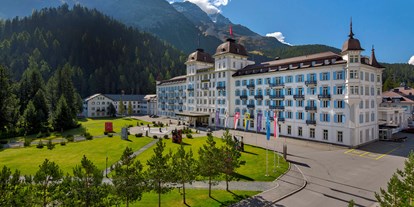 Familienhotel - Umgebungsschwerpunkt: Berg - Graubünden - Kempinski St. Moritz Sommertag - Grand Hotel des Bains Kempinski St. Moritz